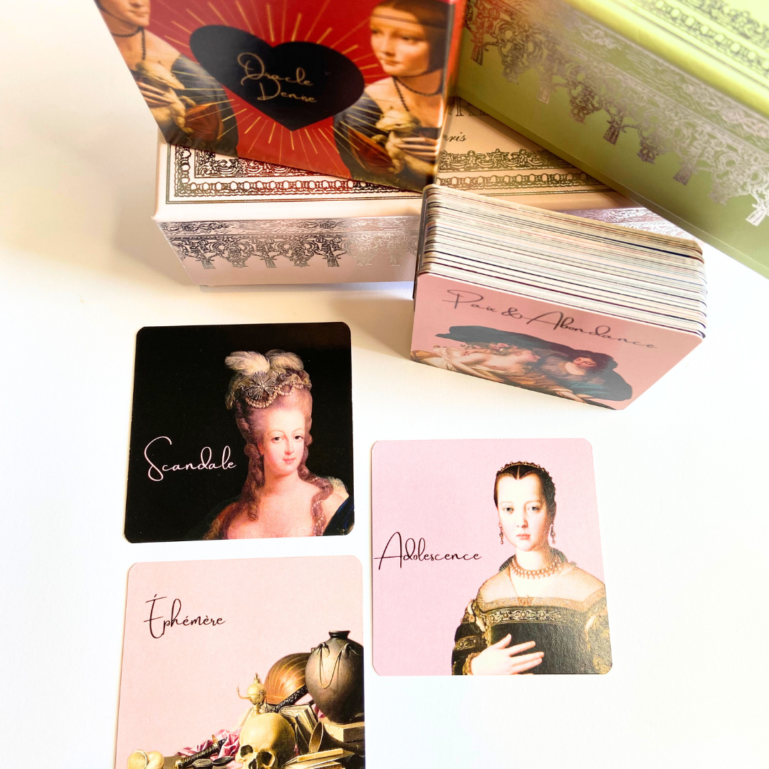 Oracle Denise : Cartes Divinatoires de Luxe Inspirées de la Renaissance – Papier Durable